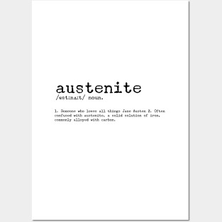 Austenite Dictionary Definition Posters and Art